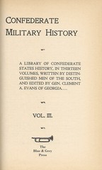 CONFEDERATE MILITARY HISTORY: VIRGINIA (Vol III) by Hotchkiss (circa 1960 HC/DJ)