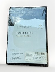 Holman HCSB Pocket Size Holy Bible Gift Edition Red Letter Compact SEALED NEW