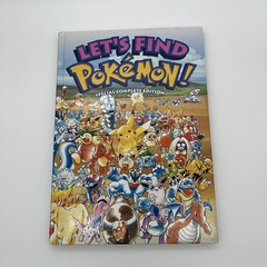 Let’s Find Pokemon! Special Complete Edition Search and Find Book Hardcover 2006