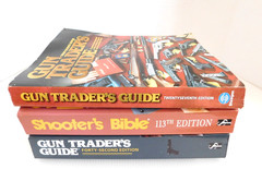 Shooter’s Bible/Gun Trader’s Guide Lot