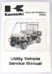 07 Kawasaki Mule 3010 Diesel 4×4 Factory Service Manual 99924-1368-01 KAF950C7F