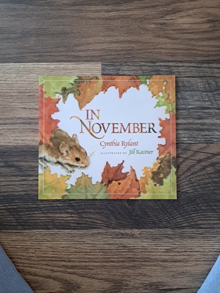 In November by Cynthia Rylant: New