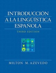 Introduccion A La Linguistica Espanola (3rd Edition) (Spanish Edition) – GOOD