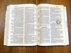 Italian Language Reference Bible, La Sacra Bibbia, NRV 2006, Blue Hardcover