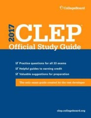 CLEP Official Study Guide 2017 – Paperback By The College Board – GOOD