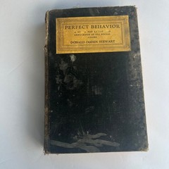 1st Edition Perfect Behavior A Guide Ladies and Gentlemen in All Social Crises