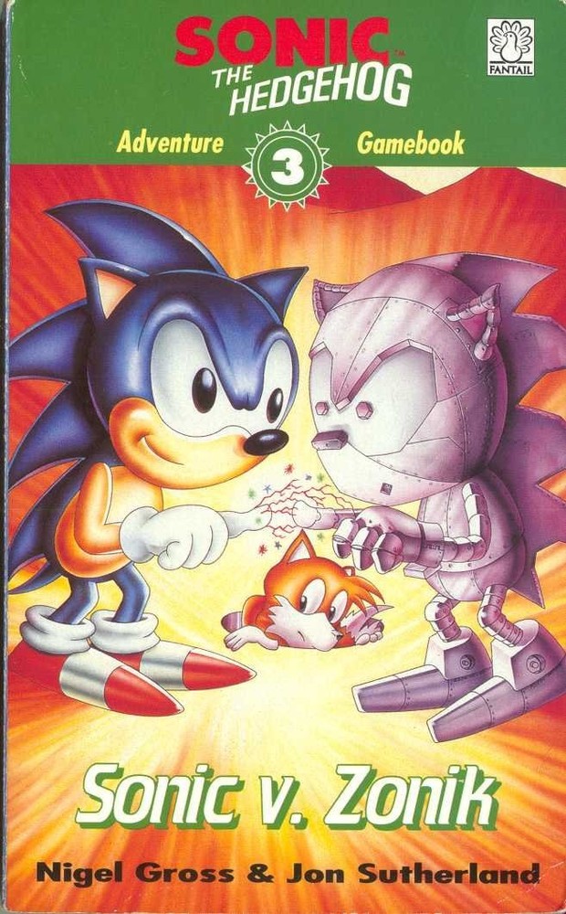 Sonic Adventure Gamebook: Sonic V Zonik Bk. 3 (Puffin Adventure Gamebooks)