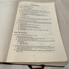 Vtg Holy Bible King James Version Kenneth Copeland Reference Edition Leather KJV