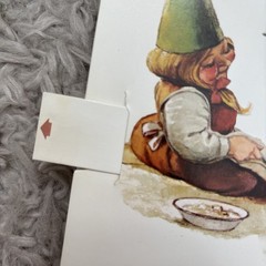 The Pop-Up Book Of Gnomes With Animals, 1983 Illustrated 1st Ed. Abrams Uniebock