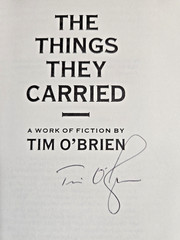 SIGNED Tim O’Brien 'The Things They Carried’ Signed First Edition (1990)
