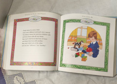 Poems and Prayers for Children beautiful book with gold edges & padded cover