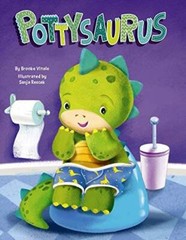 Pottysaurus – Children’s Padded Board Book – Potty Training – Board book – GOOD