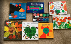 Lot 10 LOIS EHLERT Books HC — well loved and unique set
