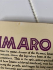 Imaro – Charles R. Saunders (1981 DAW 459) 1st ed/1st Printing PB