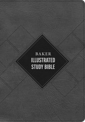 CSB Baker Illustrated Study Bible, Charcoal Leathertouch Imitation Leather