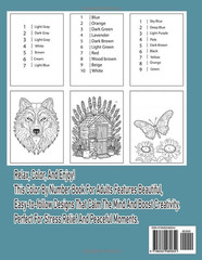 New 2026 Color By Number Adult Coloring Book: “A Beautiful Large Print Color by
