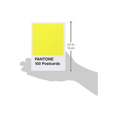 Pantone Art Postcard Box: 100 Postcards 4-3/8 x 6-1/4 x 2-1/2 inches, Yellow