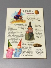 1977 Gnomes Book by Wil Huygen & Rien Poortvliet – First US Edition HC