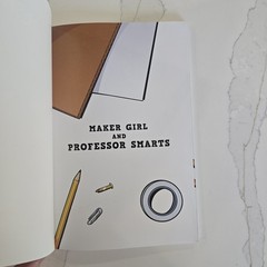 Maker Girl and Professor Smarts