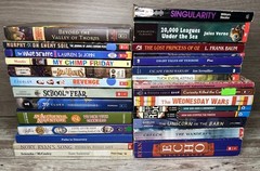 Lot of 28 Grade 3-6 Chapter Books Novels 14lbs / 39 Clues, ECHO , School of Fear