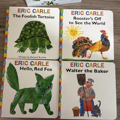 Eric Carle Library Featuring 8 Eight Classic Hardcover Board Books Box Set