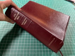 KJV Life Application Genuine Leather Edge Lined Bible