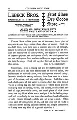 1902 The Columbia (Tennessee) Vintage Cook Book 154 Pages