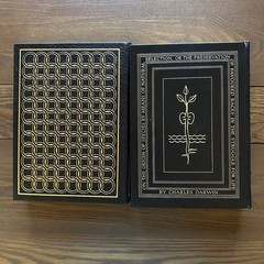 Easton Press Lot of 2 The Descent of Man & On The Origin of Species Darwin