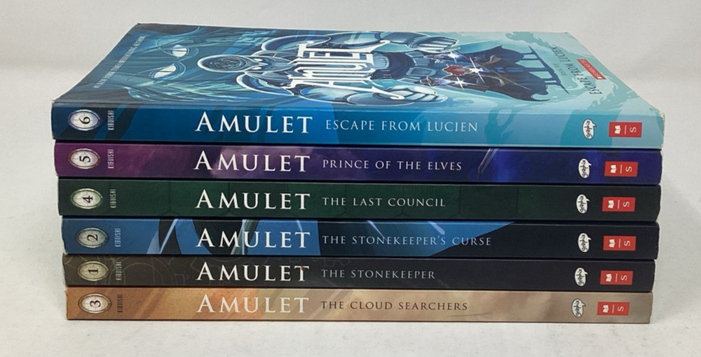 Amulet Books Volumes 1-6 Scholastic