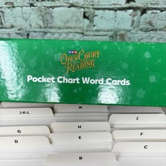 SRA OPEN COURT READING: POCKET CHART WORD CARDS Incomplete Homeschool Learning