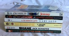 6 PBs Gr 4-7 Shane, Wizard of Oz, Wind in the Door, Jemmy, Summer Life, X-Files