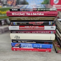 South Carolina Gamecocks LIFETIME COLLECTION 25 Books!! Signed by several NICE!