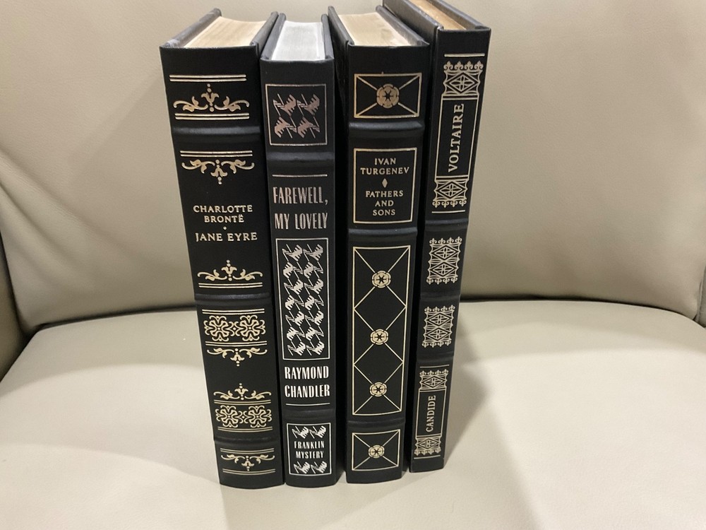 The Franklin Library Lot 4 Classic Literature Books ~ Beautiful ~