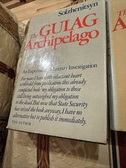 The Gulag Archipelago SET of 3 Aleksandr Solzhenitsyn 1st Edition HC