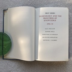 The Frontiers of Knowledge, Brooke Hindle (Smithsonian Institution Series) 1975