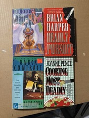Lot of 10 random murder mystery novel paperback books, various authors B33