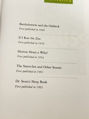 IF I RAN THE ZOO A Hatful of Seuss Five Favorite Dr. Seuss Stories 1997 Hardback