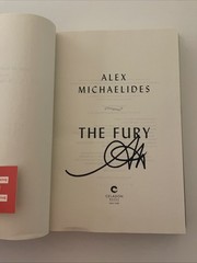 The Fury by Alex Michaelides (2024, Hardcover) SIGNED