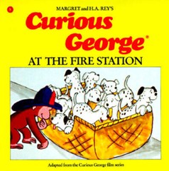 Curious George at the Fire Station – Paperback By Rey, H. A. – GOOD
