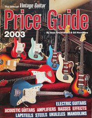 The Official 2003 Vintage Guitar Magazine Price Guide 342 Pages! Book