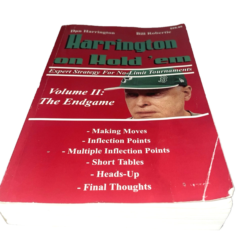 Harrington on Hold ’em : Expert Strategy for No-Limit Tournaments; Volume II:…