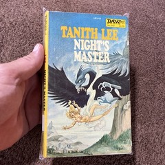 Night’s Master – Tanith Lee – 1st DAW Printing 1978 Vintage Paperback Book -RARE