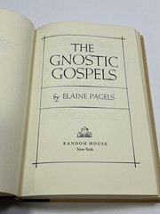 The Gnostic Gospels by Elaine Pagels 1979 Hardcover – Classic Religious Studies