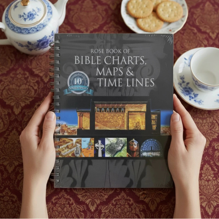 Rose Book of Bible Charts Maps & Time Lines 10th Anniversary Study Reference-US