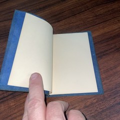 1930 Penn State Leather Book 6” X 4” Hand Made Vintage 30ish Pages