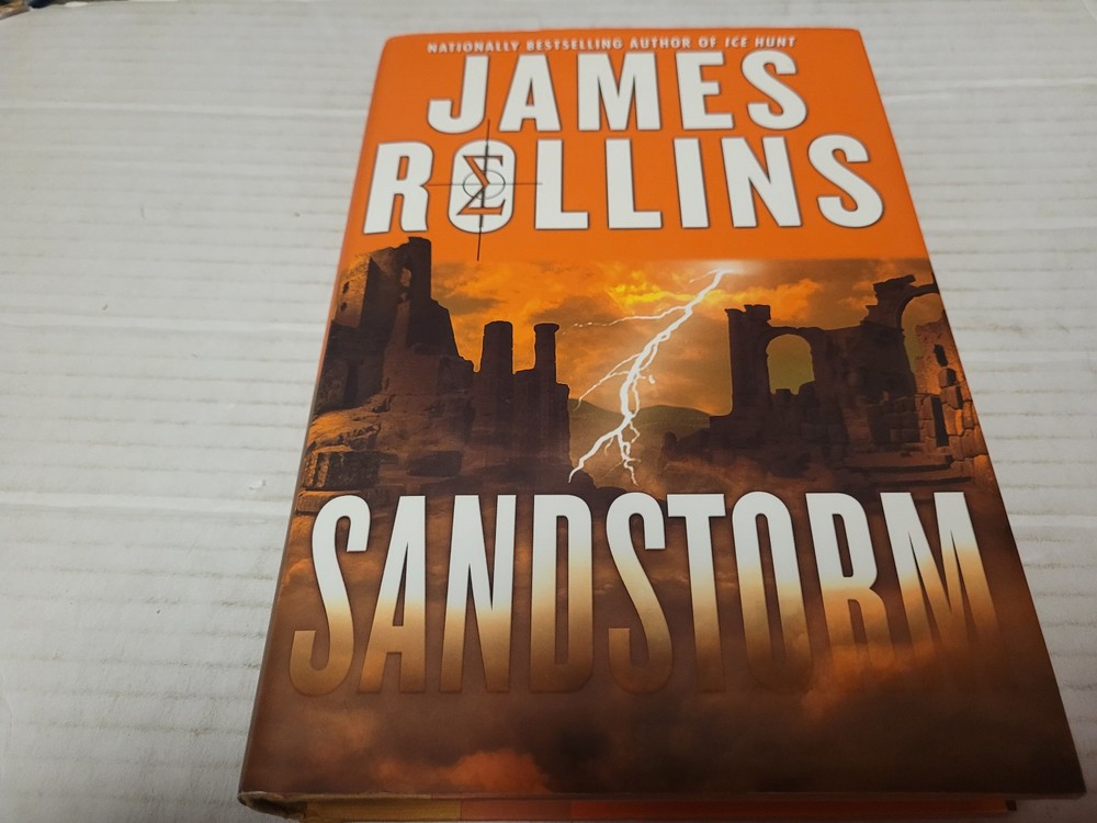 Sandstorm by James Rollins (2004, Hardcover) SIGNED 1st/1st