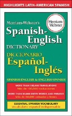 Merriam-Webster’s Spanish-English Dictionary – Paperback – GOOD