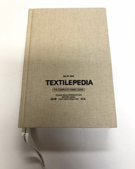 NEW Textilepedia Complete Fabric Guide Hardcover Fashionary Textile Book