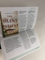 Silent Patient ARC Advance Reading Copy Alex Michaelides Celadon Books VG 2019
