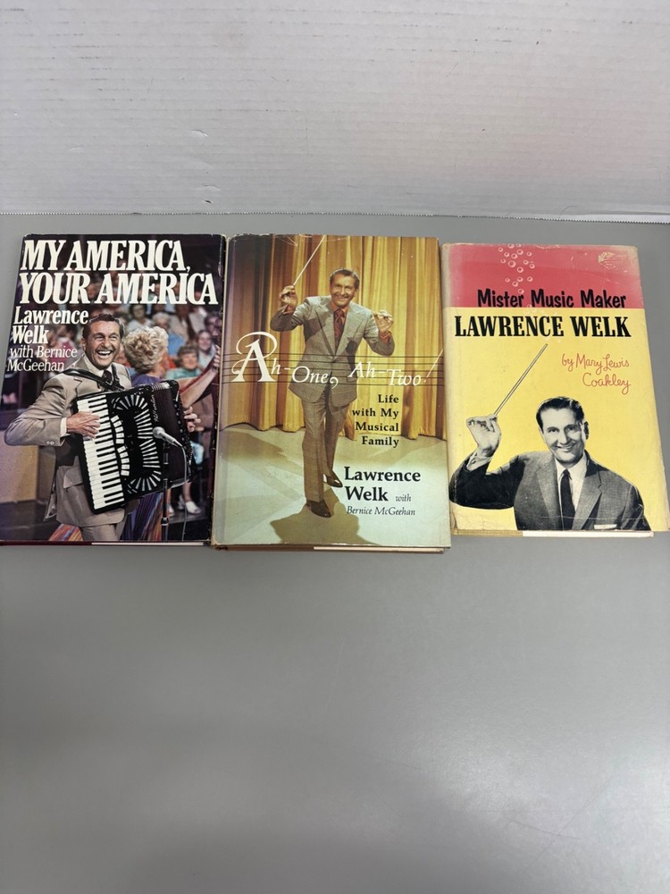 Lawrence Welk Lot of 3 Hardcover (See Photos for Titles)